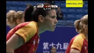 IHF Women's World Handball Ch. France 2007 - PR 1st M Group D. Spain vs. Ivory Coast